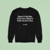 Report It S Not Okay To Just Start Talking To People You Don T Know The Onion Sweatshirt
