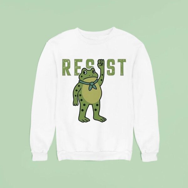 Resist Portland Frog Sweatshirt