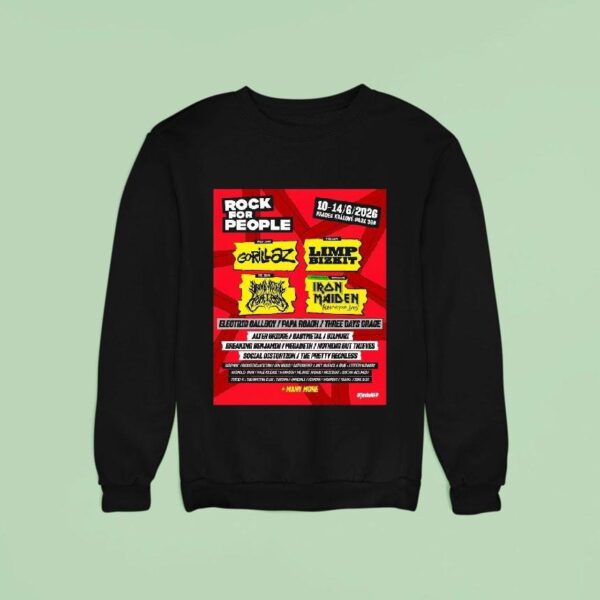 Rock For People Park Hradec Kralove June Sweatshirt