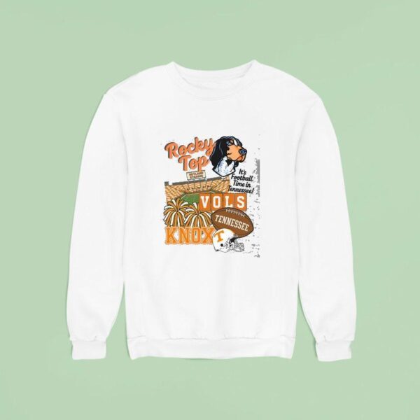 Rocky Top It S Football Time In Tennessee Vols Knox Sweatshirt