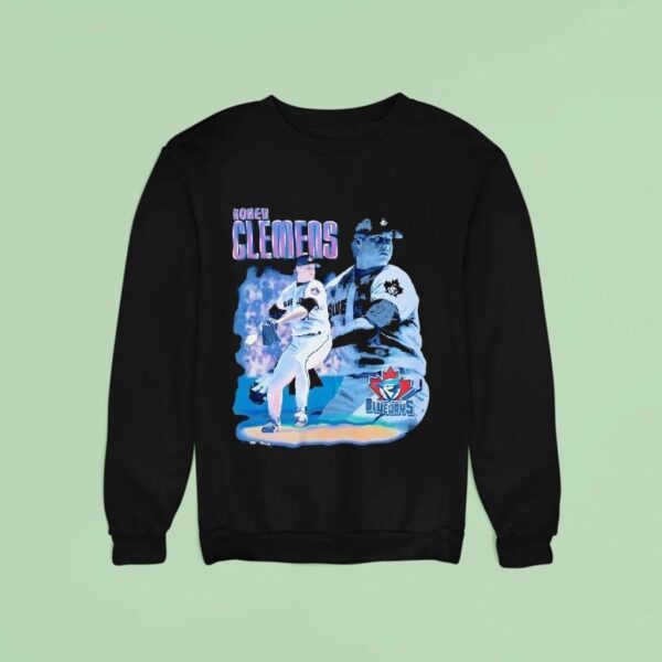 Roger Clemens Toronto Blue Jays Pro Player Baseball Sweatshirt