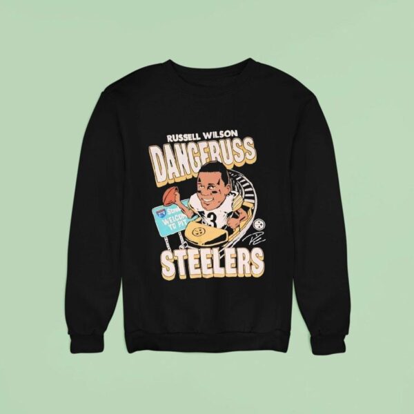 Russell Wilson Dangeruss Pittsburgh Slers Football Signature Sweatshirt
