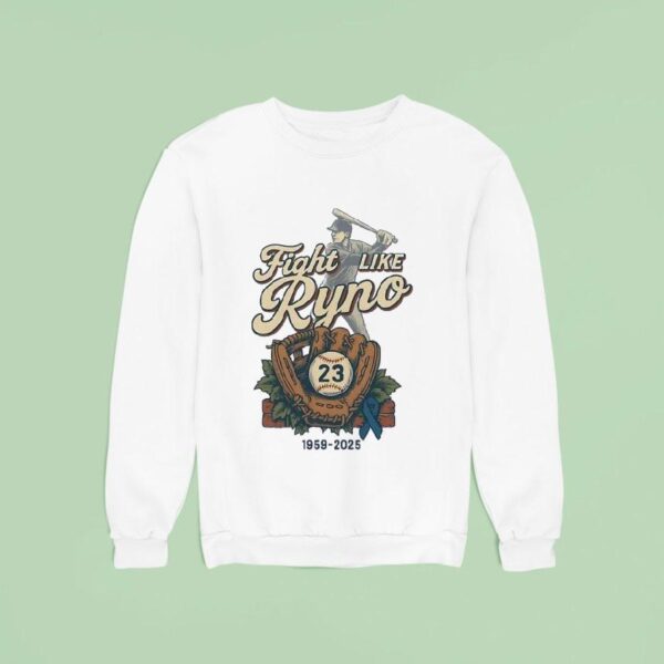 Ryne Sandberg Chicago Cubs Fight Like Ryno Sweatshirt