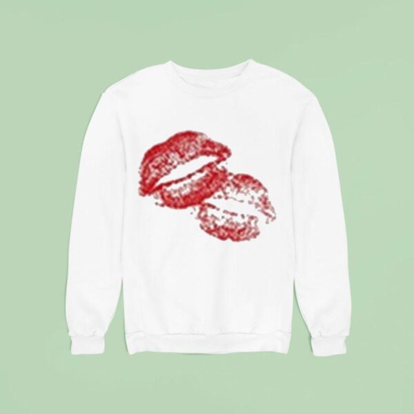 Sabrina Carpenter Kiss Mark Sweatshirt