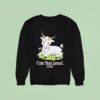 Sam And Colby Xplr Cute But Cursed Lamb Goat Halloween Sweatshirt