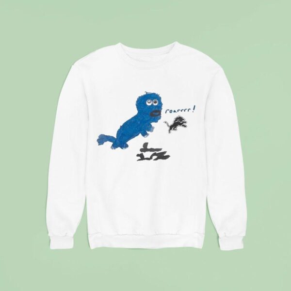 Sam Laporta X Rookie Draw Detroit Lions Roar Logo Sweatshirt