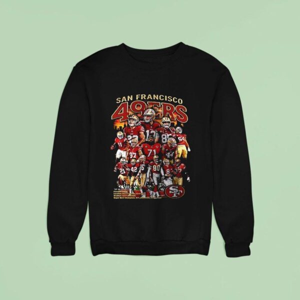 San Francisco Ers Team Graphic Information Sweatshirt