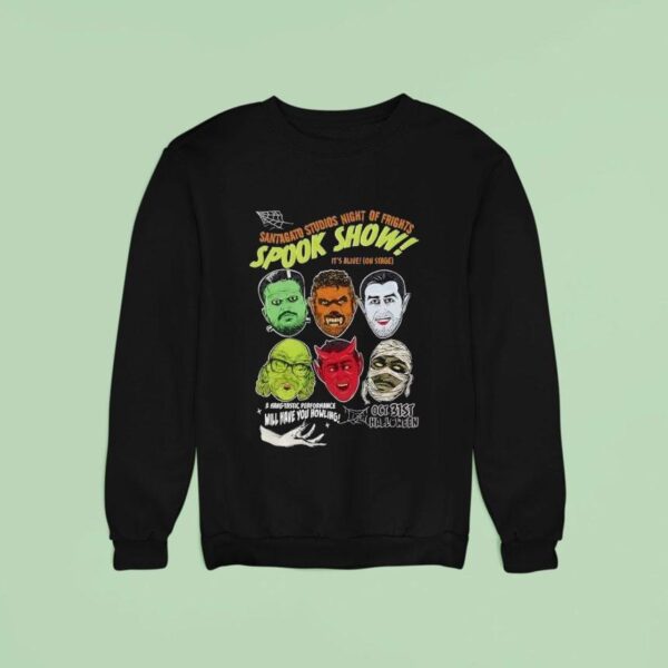 Santagato Studios Night Of Fights Spook Show Sweatshirt
