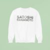 Satoshi Nakamoto Pearl Studded Sweatshirt