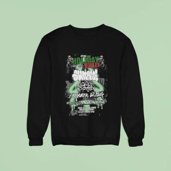 Scowl Sunami San Jose Civic San Jose Ca Event December Sweatshirt