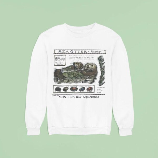 Sea Otter Monterey Bay Aquarium Sweatshirt