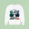 Seattle Mariners Vs Detroit Tigers Alds American League Division Series Helmet Matchup Sweatshirt