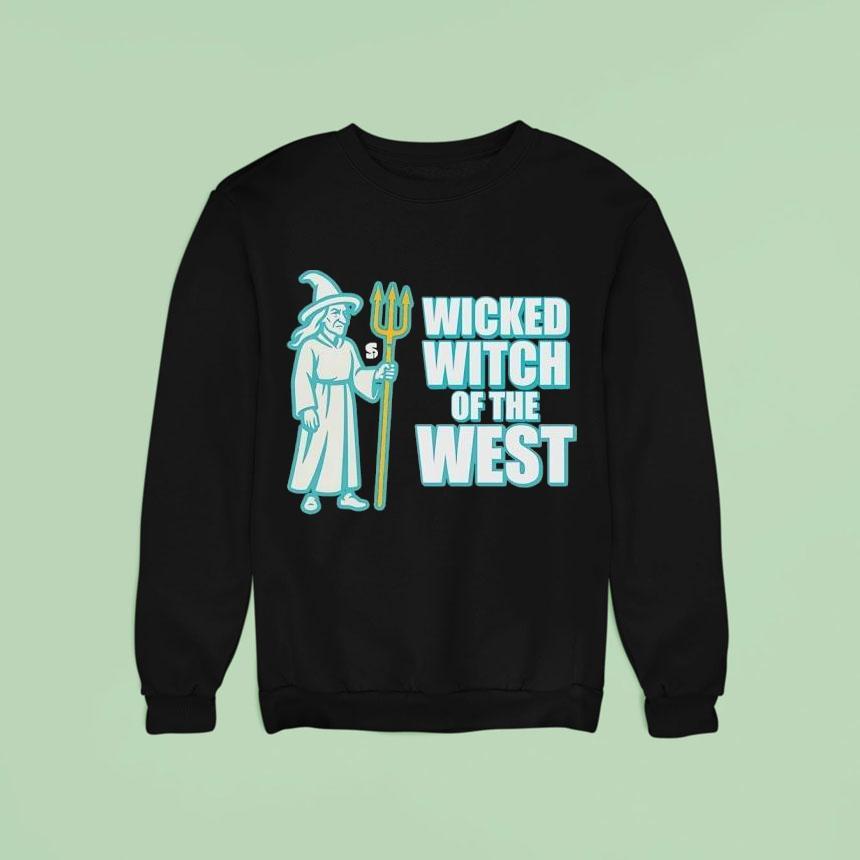 Seattle Mariners Wicked Witch Of The West Halloween Sweatshirt Seattle Mariners Wicked Witch Of The West Halloween Sweatshirt