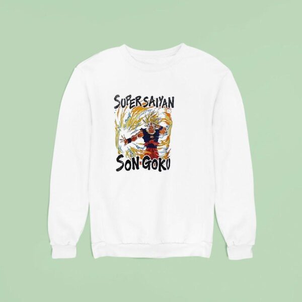 Seattle Mariners X Super Saiyan Son Goku Sweatshirt