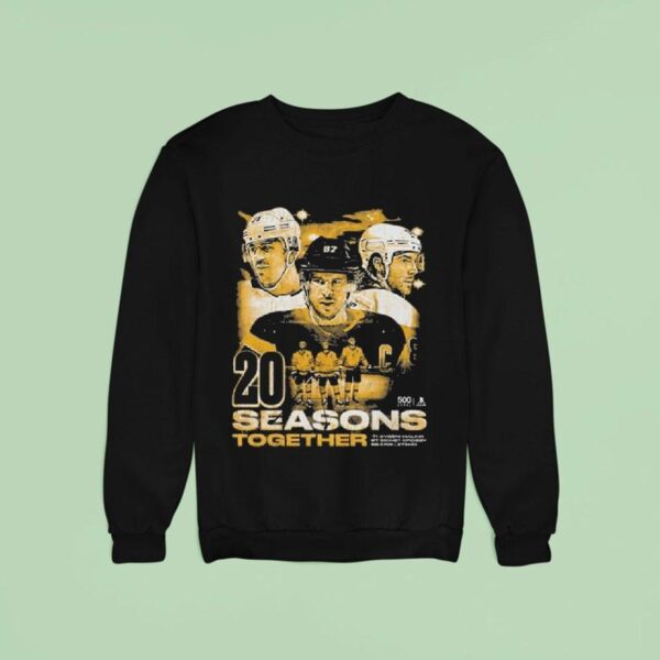 Sidney Crosby Kris Letang Evgeni Malkin Pittsburgh Seasons Sweatshirt