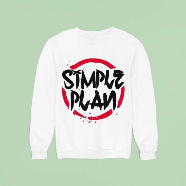 Simple Plan Circle Spla Sweatshirt