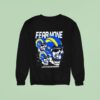 Skull Fear None La Vs Everyone Los Angeles Rams Football Sweatshirt