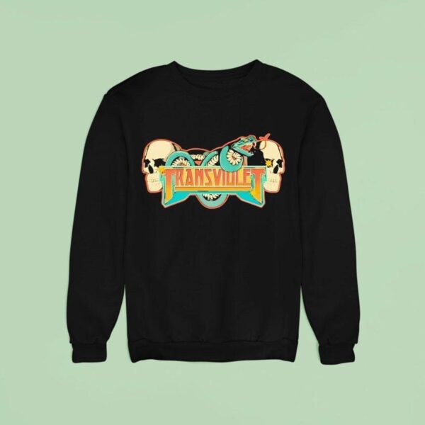 Skulls And Snake Transviole Sweatshirt