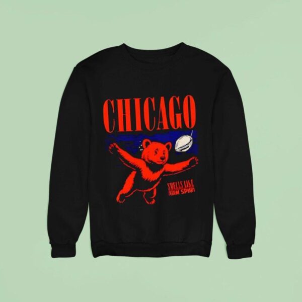 Smells Like Team Spirit Chicago Bear Sweatshirt