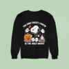 Snoopy The Peanuts The Holy Ghost I Know Is The Holy Ghost Halloween Sweatshirt