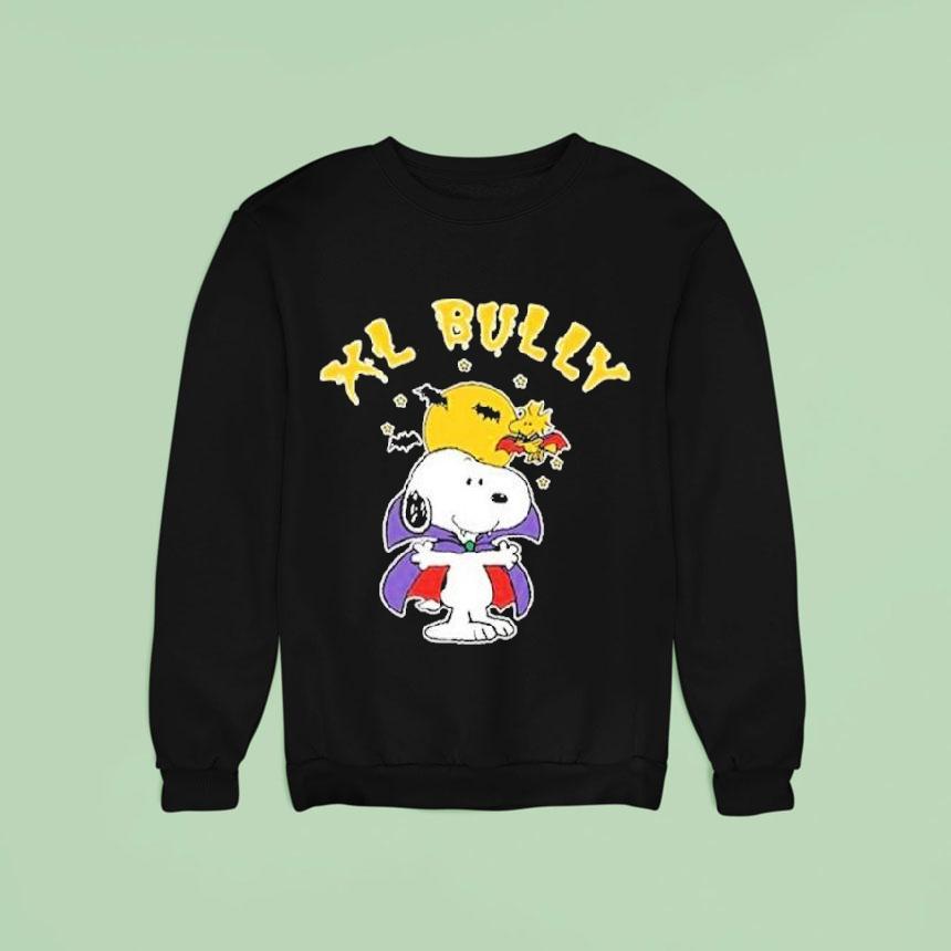 Snoopy The Peanuts Vampire Xl Bully Halloween Sweatshirt Snoopy The Peanuts Vampire Xl Bully Halloween Sweatshirt