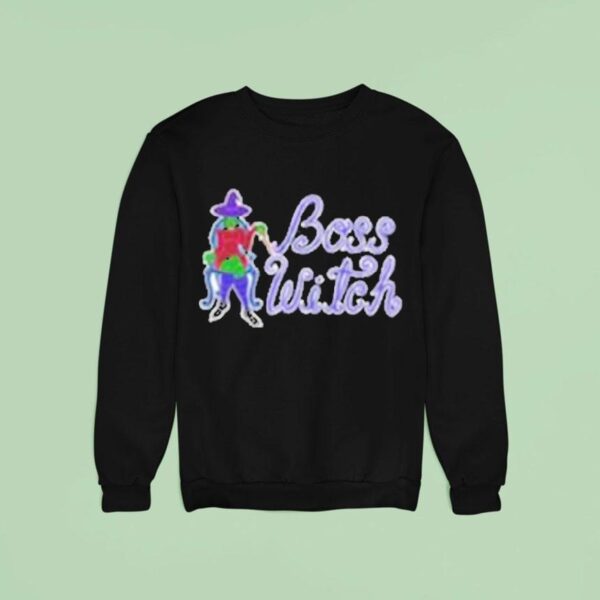 Sorta Stupid Boss Witch Sweatshirt