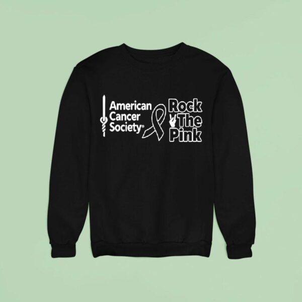 Spafford The American Cancer Society Rock The Pink Sweatshirt