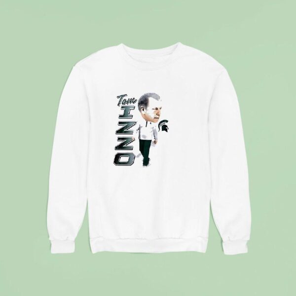 Spartan Michigan State Tom Izzo Coach Fearless Caricature Sweatshirt