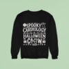 Spooky Cardiology Halloween Crew Sweatshirt