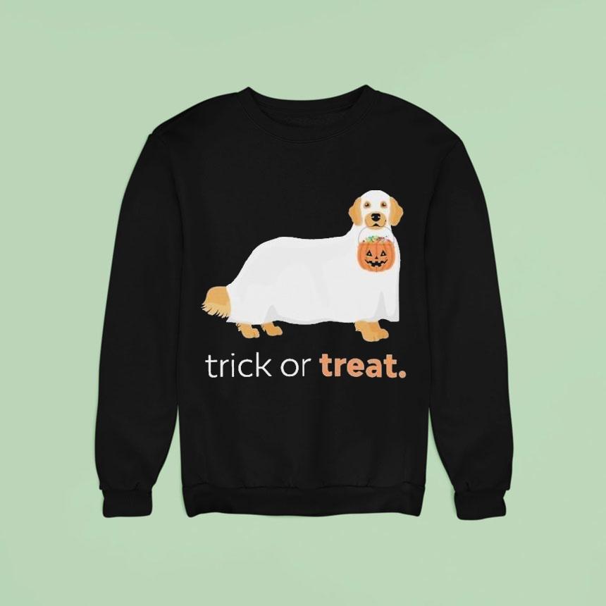 Spooky Pup Trick Or Treat Encore Vet Group Sweatshirt Spooky Pup Trick Or Treat Encore Vet Group Sweatshirt