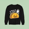 Spooky Taco Jack O Lantern Halloween Mexican Food Sweatshirt
