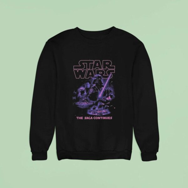 Star Wars The Saga Continues Sweatshirt