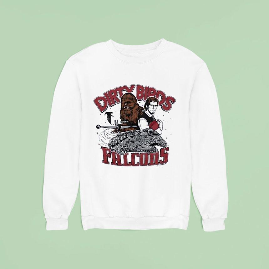 Star Wars X Atlanta Falcons Dirty Birds Sweatshirt Star Wars X Atlanta Falcons Dirty Birds Sweatshirt