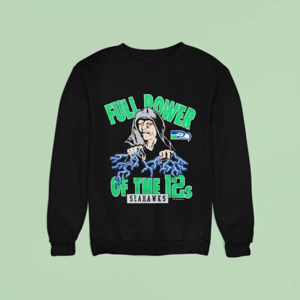 Star Wars X Seattle Seahawks Darth Sidious Full Power Of The S Sweatshirt