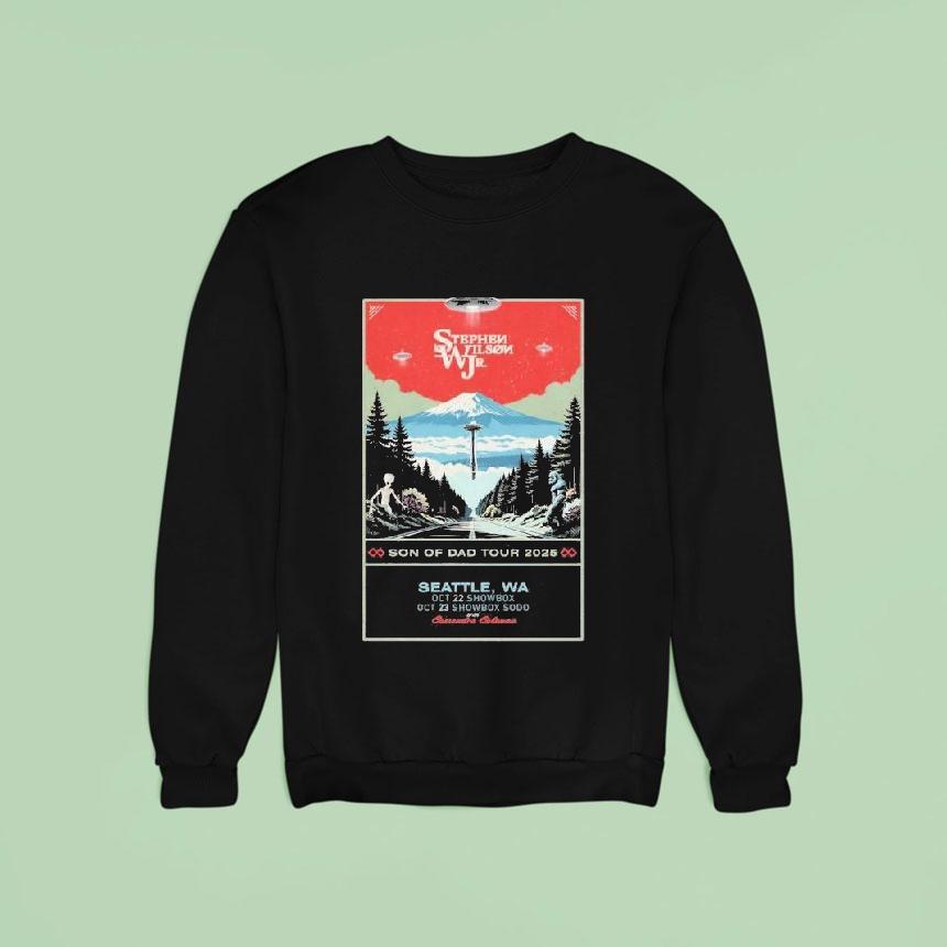 Stephen Wilson Jr Oct In Seattle Wa Sweatshirt Stephen Wilson Jr Oct In Seattle Wa Sweatshirt