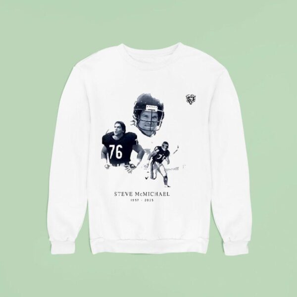 Steve Mcmichael Thank You For The Memories Rip Chicago Bears Legend Sweatshirt