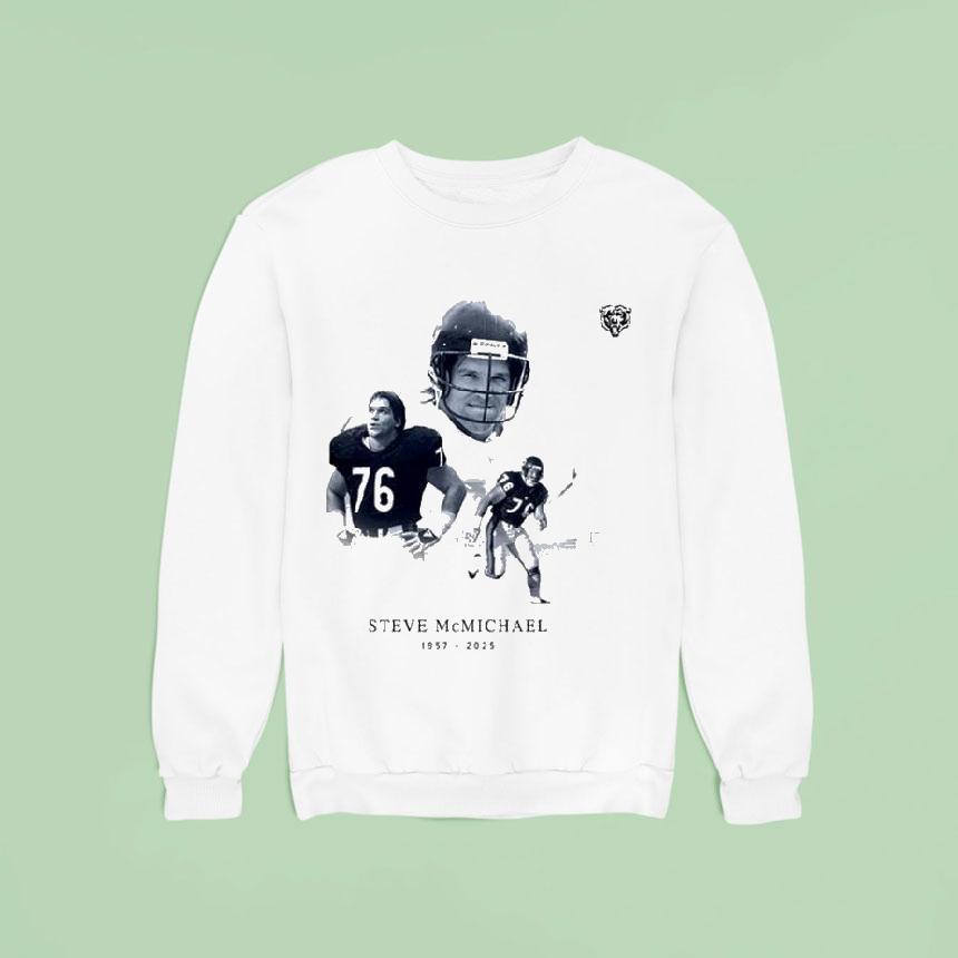 Steve Mcmichael Thank You For The Memories Rip Chicago Bears Legend Sweatshirt Steve Mcmichael Thank You For The Memories Rip Chicago Bears Legend Sweatshirt