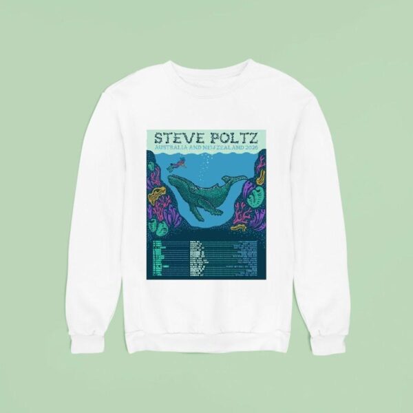 Steve Poltz Australia And New Zealand Sweatshirt