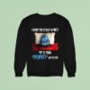 Stitch I Like To Stay In Bed It S Too Peopley Outside Sweatshirt