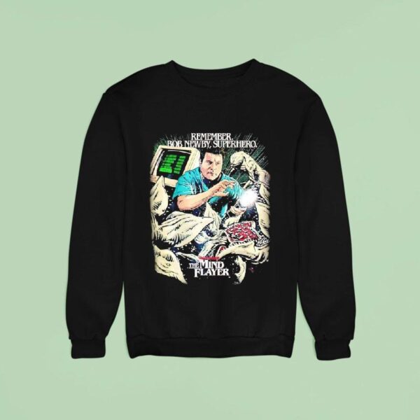 Stranger Things Season X Butcher Billy The Mind Flayer Remember Bob Newby Superhero Sweatshirt