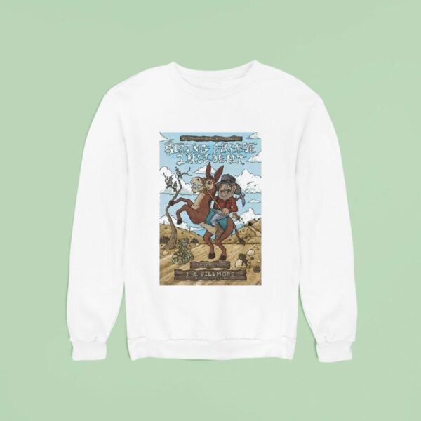String Cheese The Fillmore San Francisco October Donkey Sweatshirt
