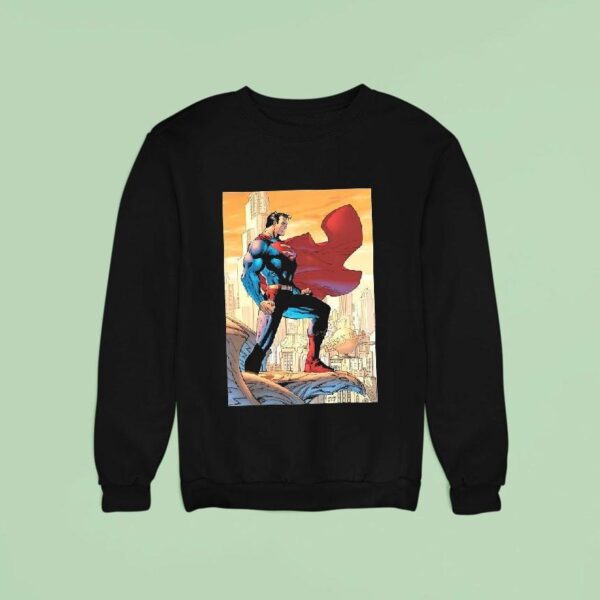 Superman Daily Plane Dc Comics Sweatshirt