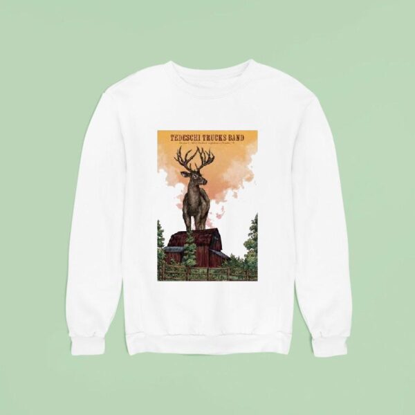 Tedeschi Trucks Band Firstbank Amphitheater In Franklin Tn Deer Sweatshirt
