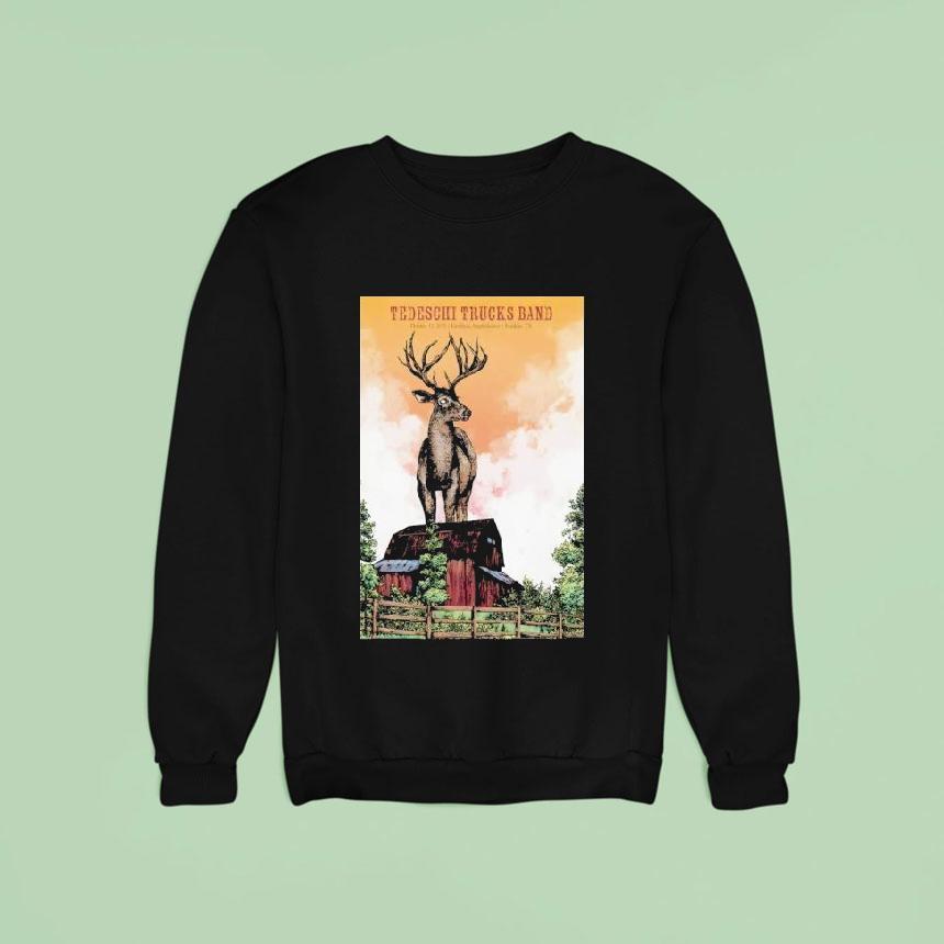 Tedeschi Trucks Band October First Bank Amphitheater Franklin Sweatshirt Tedeschi Trucks Band October First Bank Amphitheater Franklin Sweatshirt