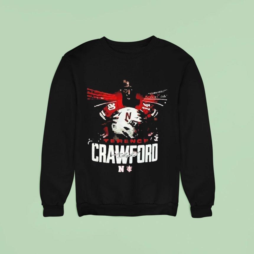 Terence Crawford Nebraska Husker Sweatshirt Terence Crawford Nebraska Husker Sweatshirt