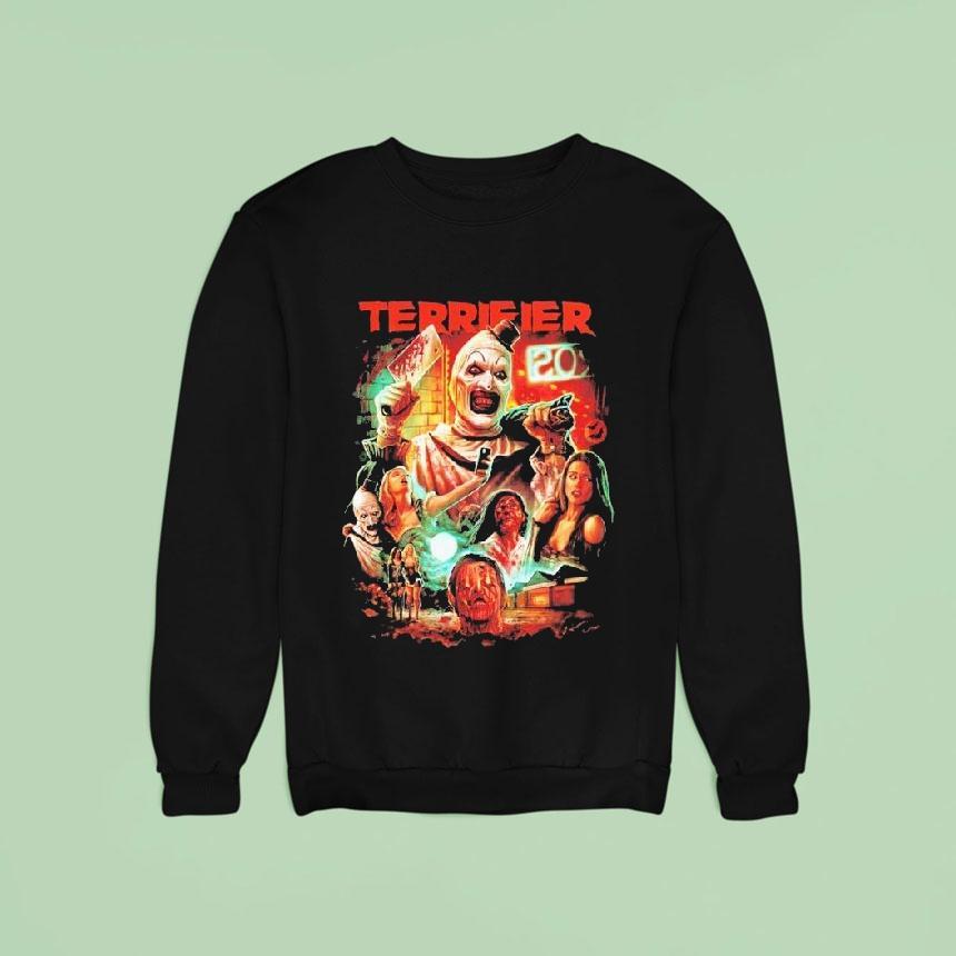 Terrifier Man Of The Hour Sweatshirt Terrifier Man Of The Hour Sweatshirt