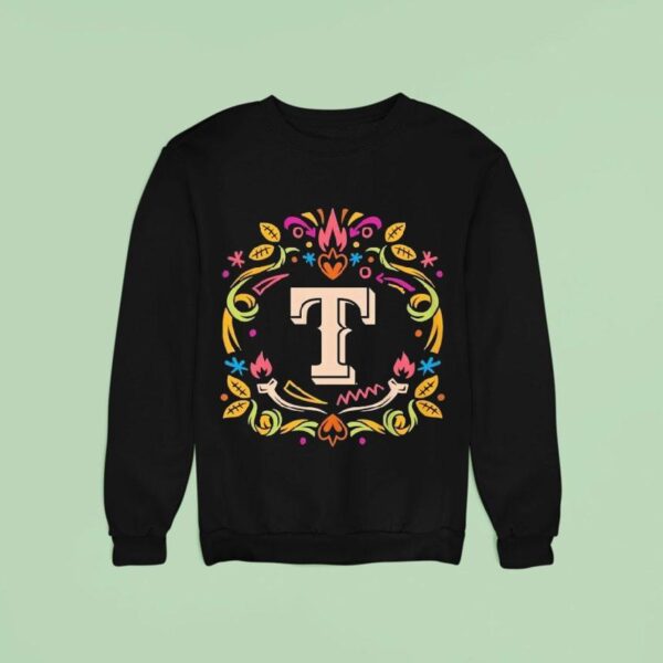 Texas Rangers Da De Los Muertos Sweatshirt
