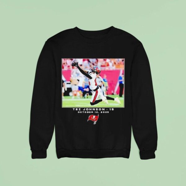 Tez Johnson Tampa Bay Buccaneers Nfl Photo Sweatshirt