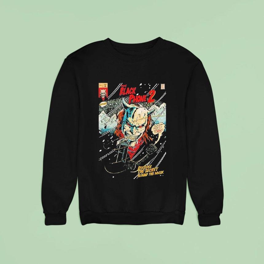 The Black Phone Comic By Swangzhel Sweatshirt The Black Phone Comic By Swangzhel Sweatshirt