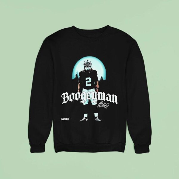 The Boogeyman Jalen Hurts Nfl Player Signature Sweatshirt
